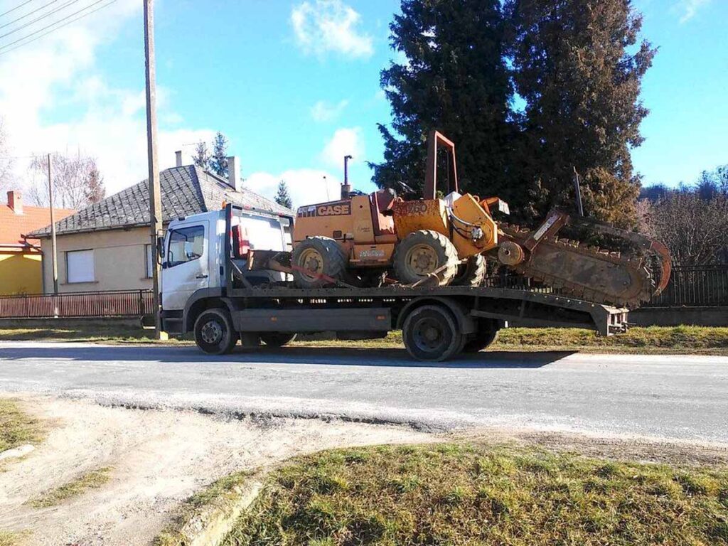 Beszteri Autómentő - Gépszállítás