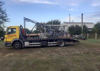 Beszteri Autómentő - Csarnokszerkezet