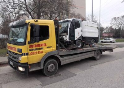 Beszteri Autómentő - takarítógép szállítás